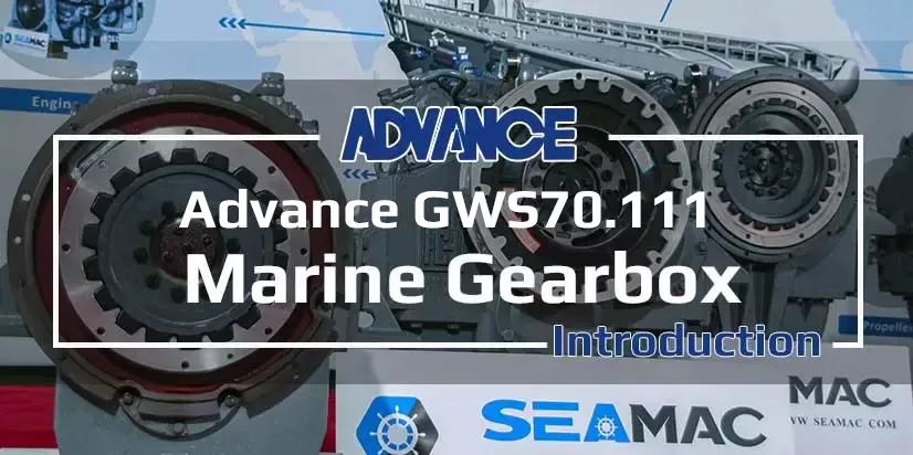 Advance GWS70.111 Marine Gearbox Video